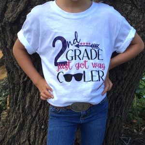 2nd Grade School Shirt for Girls
